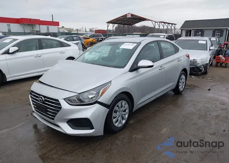 2022 Hyundai Accent Se from USA, damaged, VIN 3KPC24A67NE163826